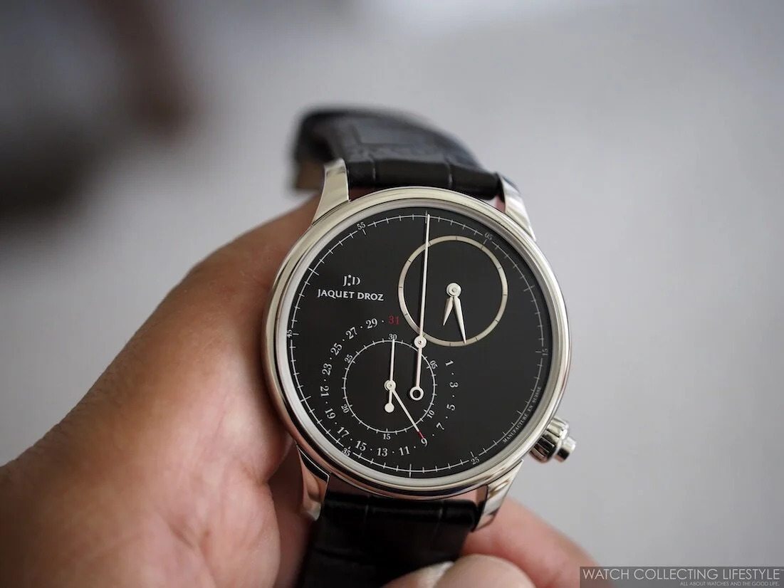 Insider: Jaquet Droz Grande Seconde Off-Centered Chronograph Onyx